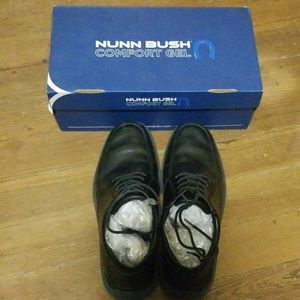 Nunn Bush Comfort Gel Black Shoes